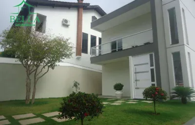 Luxuosa casa de 2 andares no city america com piscina e espaço gourmet