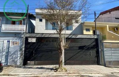 Excelente sobrado novo à venda no jardim santo elias