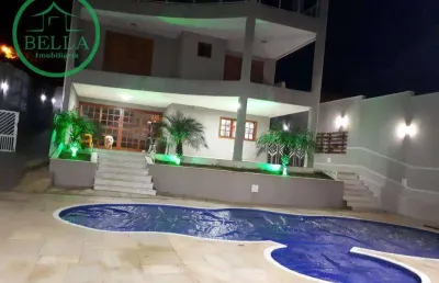 Sobrado com 5 dormitórios à venda, 672 m² por r$ 2.000.000,00 - vargem grande paulista - vargem grande paulista/sp
