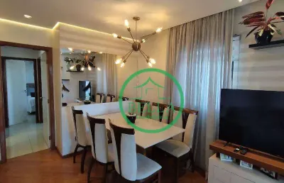 Apartamento com 3 dormitórios à venda, 86 m² por r$ 700.000,00 - parque são domingos - são paulo/sp