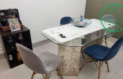 Apartamento com 2 dormitórios à venda, 65 m² por r$ 373.000,00 - vila mangalot - são paulo/sp