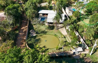 Chácara com 4 dormitórios à venda, 1900 m² por r$ 750.000,00 - olhos d'água - mairinque/sp