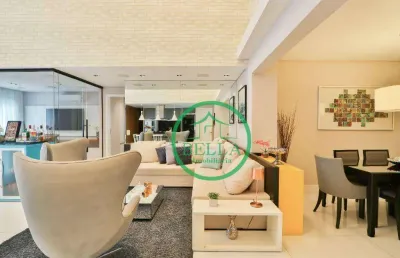 Apartamento com 2 dormitórios para alugar, 98 m² por r$ 12.838,33/mês - tamboré - barueri/sp