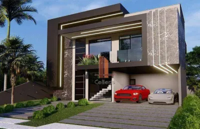 Sobrado com 4 dormitórios à venda, 255 m² por r$ 2.900.000,00 - condomínio residencial shamballa ii - atibaia/sp