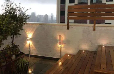 Cobertura à venda, 230 m² por r$ 1.250.000,00 - tatuapé - são paulo/sp