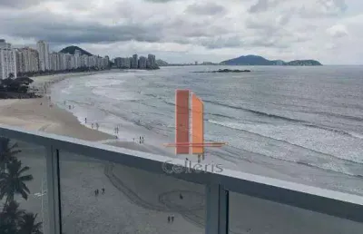 Apartamento com 3 dormitórios à venda, 184 m² por r$ 1.350.000,00 - vila luis antônio - guarujá/sp
