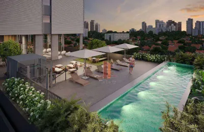 Studio com 1 dormitório à venda, 24 m² por r$ 525.129,29 - vila regente feijó - são paulo/sp