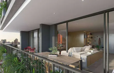 Apartamento garden com 1 dormitório à venda, 94 m² por r$ 2.191.914,27 - jardim anália franco - são paulo/sp