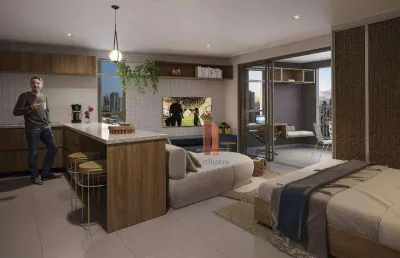 Studio com 1 dormitório à venda, 31 m² por r$ 592.689,22 - quarta parada - são paulo/sp