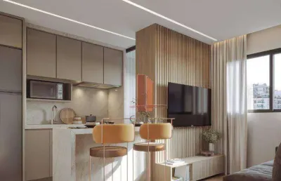 Studio com 1 dormitório à venda, 29 m² por r$ 394.105,00 - tatuapé - são paulo/sp