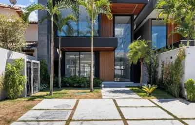 Barra/ interlagos de itaúna - casa triplex com 350 m², 04 suítes e vagas