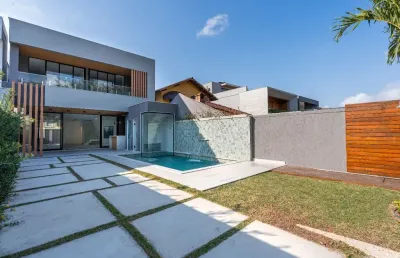 Barra da tijuca/ riomar ii – casa em condomínio com 350 m², com 04 suítes e vagas