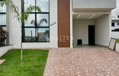 Casa à venda de 3 dormitórios, 1 suíte, com piscina e área gourmet equipada no condomínio terras da estância em paulínia
