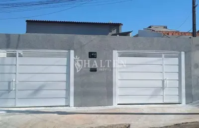 Sobrado com duas casas 5 dormitórios, 3 suítes, duas vagas, à venda no parque bom retiro, paulínia/sp