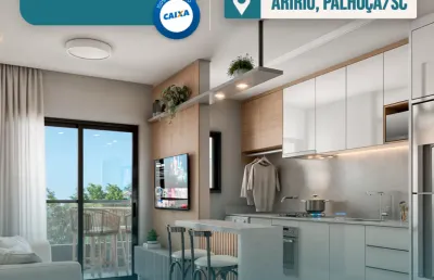 Apartamento com 2 quartos à venda no Aririu, Palhoça 