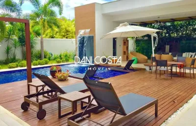 Barra da tijuca, santa mônica jardins! lindíssima casa duplex (5 suítes, hidro e piscina)