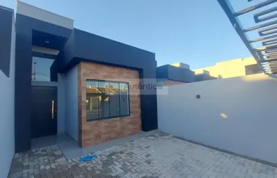 Casa para venda em cascavel, siena, 2 dormitórios, 1 banheiro, 2 vagas