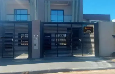 Sobrado para venda em cascavel, siena, 3 dormitórios, 1 suíte, 3 banheiros, 2 vagas