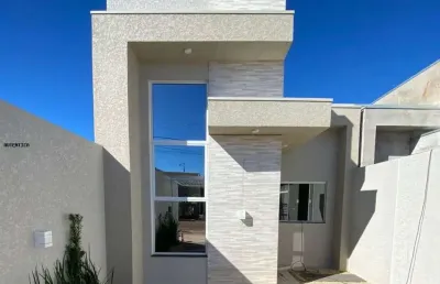 Casa para venda em cascavel, florais, 3 dormitórios, 1 suíte, 2 banheiros, 2 vagas