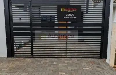Casa para venda em cascavel, florais, 2 dormitórios, 1 banheiro, 2 vagas