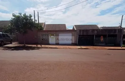 Casa para venda em cascavel, interlagos, 2 dormitórios, 1 banheiro, 2 vagas