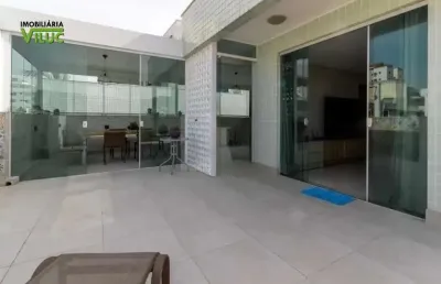 Cobertura com 3 quartos à venda na rua castelo de alcobaça, --, castelo, belo horizonte por r$ 1.350.000