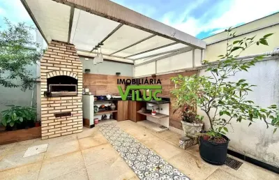 Casa em condomínio fechado com 3 quartos à venda na rua expedicionário nilo morais pinheiro, --, são luiz, belo horizonte por r$ 2.100.000