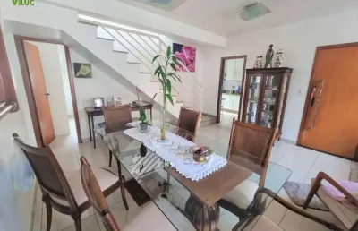 Cobertura com 5 quartos à venda na rua cantor luiz gonzaga, --, castelo, belo horizonte por r$ 850.000