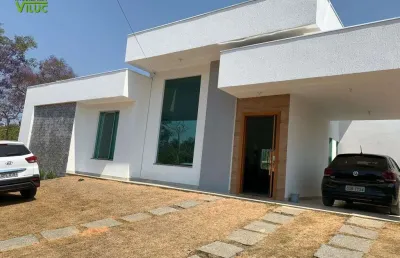 Casa em condomínio fechado com 4 quartos à venda na das murtas, --, condomínio estância da mata, jaboticatubas por r$ 1.150.000