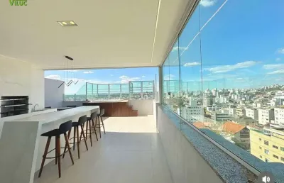 Cobertura com 4 quartos à venda na rua castelo de tordesilhas, --, castelo, belo horizonte por r$ 2.890.000