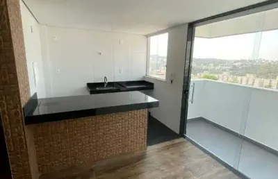 Cobertura com 2 quartos à venda na dos sabiás, --, cabral, contagem por r$ 740.000