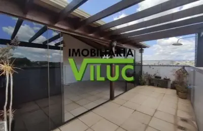 Cobertura com 2 quartos à venda na alameda dos pintassilgos, --, cabral, contagem por r$ 410.000