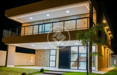 Casa alto padrão à venda em condomínio, sendo 5 suítes - 420m² - pb