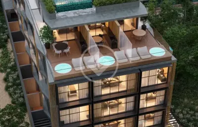 Flat pé na areia  - 18 m² em jardim oceania - joão pessoa - pb
