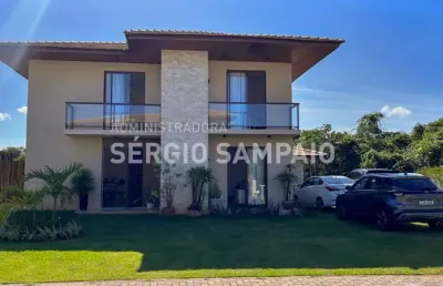 [última chance]casa padrão 5 quartos para alugar -  praia do forte