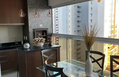 Apartamento no edifício kensington gardens à venda, gleba palhano, 3 dormitórios sendo 1 suíte, sac