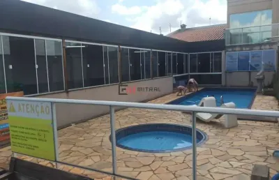 Espaço de lazer e festas à  venda r$. 860.000,00,  360 m2, piscinas, churrasqueira,  ernani moura l