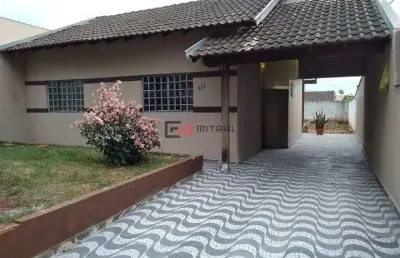 Casa com dois dormitorios à venda, jardim paris, londrina, pr