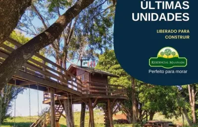 Terreno de 1500 metros, no residencial maanaim, a dez minutos do shopping catuai, esperança, londri