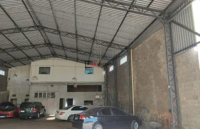 Galpão/barracão  p/ locação - r$. 6.000,00, ideal para oficinas, 500 m2 de construção e terreno de