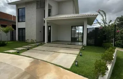 Casa em condomínio para venda em várzea grande, petrópolis, 4 dormitórios, 3 suítes, 4 banheiros, 2 vagas