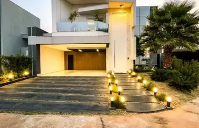 Casa em condomínio para venda em várzea grande, petrópolis, 4 dormitórios, 4 suítes, 2 banheiros, 2 vagas