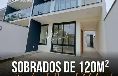 Casa para venda em barra velha, centro, 3 dormitórios, 3 suítes, 4 banheiros, 2 vagas