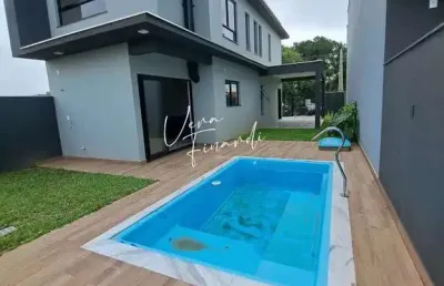 Casa para venda em barra velha, quinta dos açorianos, 3 dormitórios, 1 suíte, 3 banheiros, 2 vagas