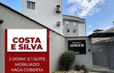 Apartamento para venda em joinville, costa e silva, 3 dormitórios, 1 suíte, 2 banheiros, 1 vaga