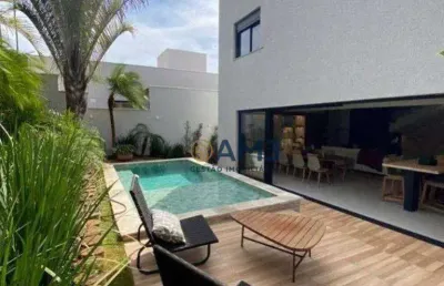Casa em condomínio fechado com 4 quartos à venda no Residencial Jardins Lyon, Aparecida de Goiânia 