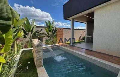 Casa em condomínio fechado com 4 quartos à venda na Alameda Holanda, Terras Alpha Residencial 1, Senador Canedo