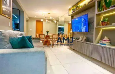 Apartamento a venda no blue home resort no setor bueno com 3 suítes