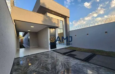 Casa com 3 quartos e uma suíte em aparecida de goiânia