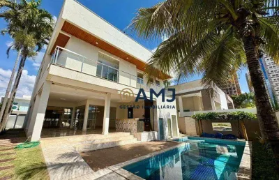 Casa em condomínio fechado com 4 quartos à venda na Avenida Vale Verde, Alphaville Flamboyant Residencial Araguaia, Goiânia